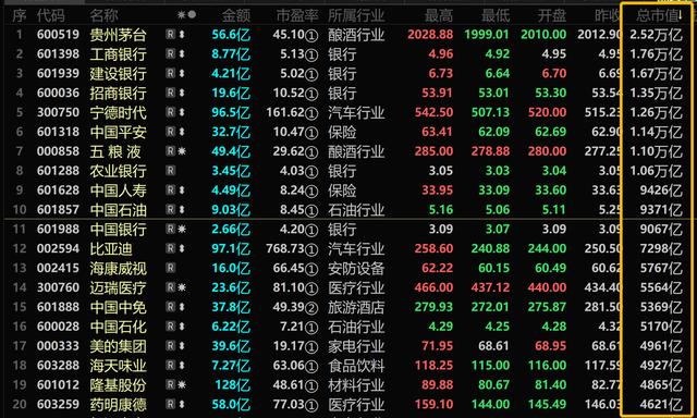 全球最大的市值是哪家公司,世界市值排名前十的公司