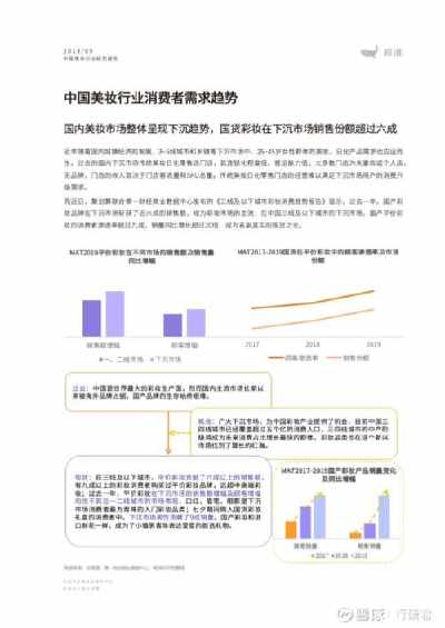 2019中国美妆行业研究 2019中国美妆行业研究报告 附下载